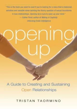 PDF/READ Opening Up: A Guide to Creating and Sustaining Open Relationships kindl