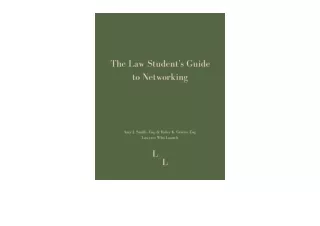 Ebook download The Law Students Guide to Networking for ipad