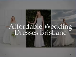 Affordable Wedding Dresses Brisbane - www.foreverbridal.com.au