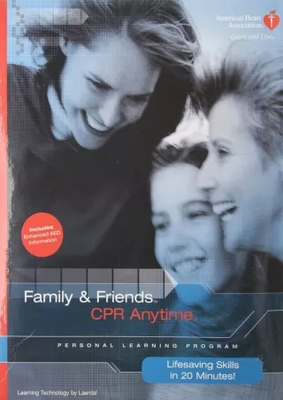 PDF/READ/DOWNLOAD Family & Friends CPR Anytime read