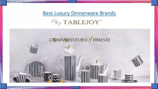 Best Luxury Dinnerware Brands