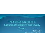 The Solihull Approach for the school years