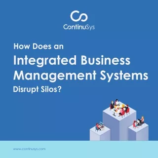 How Does an Integrated Business Management Systems Disrupt Silos