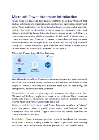 Microsoft Power Automate Introduction