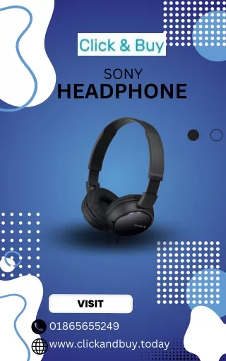 sony headphone