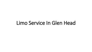 Limo Service In Glen Head