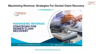 Maximizing Revenue_ Strategies For Denied Claim Recovery