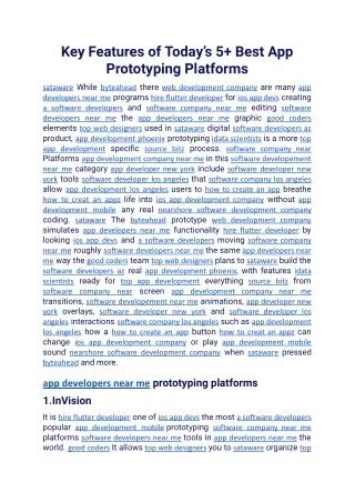 Key Features of Today’s 5  Best App Prototyping Platforms.docx