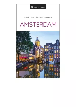 PDF read online Dk Eyewitness Amsterdam Travel Guide free acces