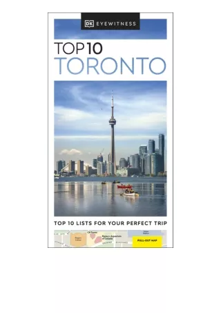 Download Dk Eyewitness Top 10 Toronto Pocket Travel Guide unlimited