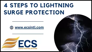 4 steps to Lightning Surge Protection ECSintl
