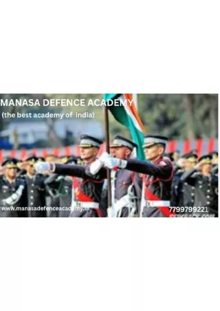 SPECIFIC FEATURES OF SSB COACHING AT MANASA DEFENCE ACADEMY