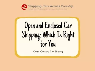 Open and Enclosed Car Shipping Which Is Right for You