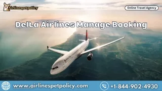 How To Manage Bookings On Delta Airlines?