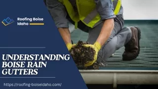 Understand Boise  Rain Gutters