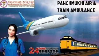 Hire Vastly Preferred Panchmukhi Air Ambulance Services in Bangalore and Ranchi