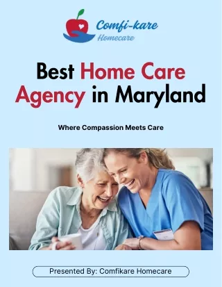 Best Home Care Agency in Maryland