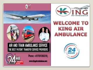 King Air Ambulance Service in Patna -Secure Bed-to-bed Facility
