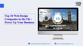 Top 10 Web Design Companies in the UK  Power Up Your Business