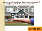 New Obama Refinance HARP 2.0 Programs