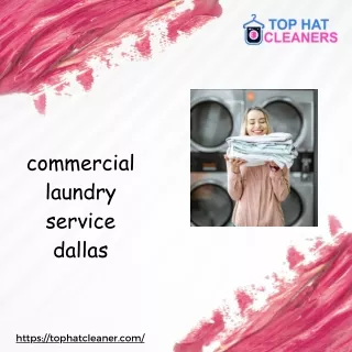commercial laundry service dallas