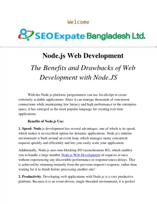 Node.js Web Development