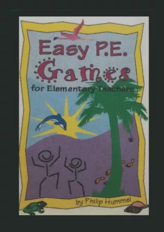 PDF BOOK DOWNLOAD Easy P.E. Games for Elementary School Teachers bestseller