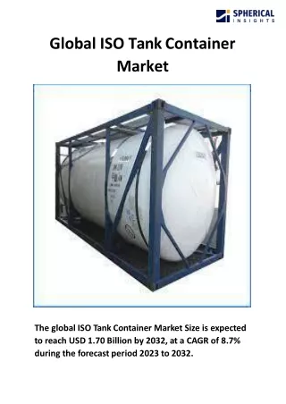 Global ISO Tank Container Market