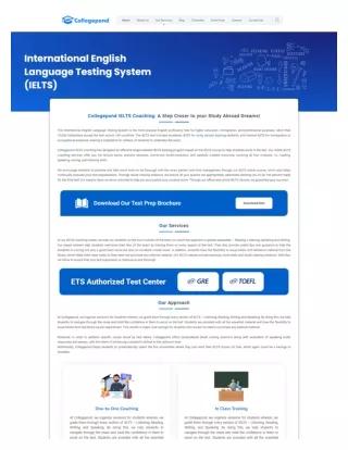 IELTS Exam Dates, Registration, Eligibility, Syllabus  Collegepond