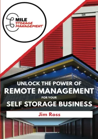 PDF_ Unlock The Power Of Remote Management For Your Self Storage Business