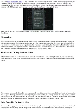 12 Helpful Tips For Doing buy youtube likes cheap