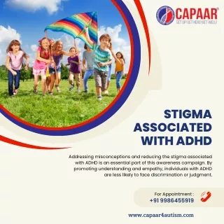 Stigma associated with ADHD | Best ADHD Treatment in Bangalore | CAPAAR