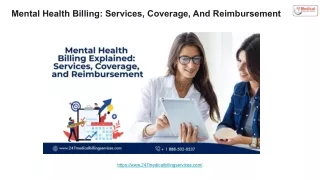 Mental Health Billing_ Services, Coverage, And Reimbursement