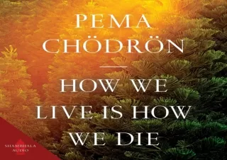 EPUB READ How We Live Is How We Die