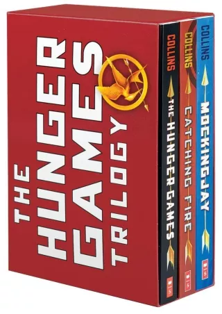 [PDF READ ONLINE] The Hunger Games Trilogy: The Hunger Games / Catching Fire / Mockingjay