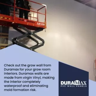 Duramax Grow Wall: Designed for Hygiene and Aesthetic