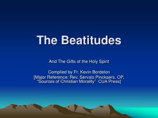 The Beatitudes