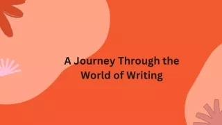 Louis Pierre Lafortune | A Journey Through the World of Writing