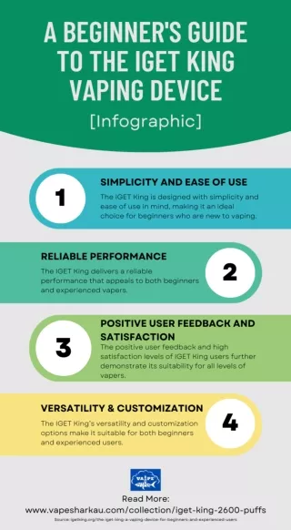 A Beginner's Guide to the Iget King Vaping Device [Infographic]