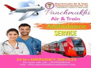 Utilize Panchmukhi Train Ambulance in Patna and Delhi for 24 Hours Shifting Facilities