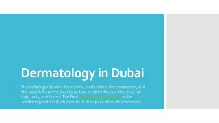 Dermatology in Dubai,.,.