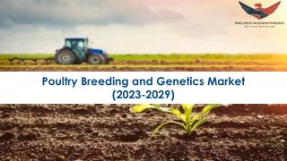 Poultry Breeding and Genetics Market Size, Growth and Research Report 2029.