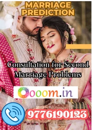 Marriage Prediction_ Consultation for Second Marriage Problems