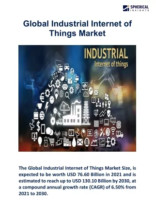 Global Industrial Internet of Things Market