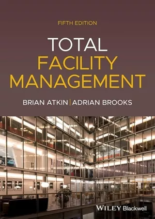 DOWNLOAD/PDF Total Facility Management