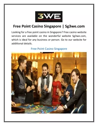 Free Point Casino Singapore