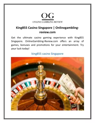 King855 Casino Singapore  Onlinegambling-review.com