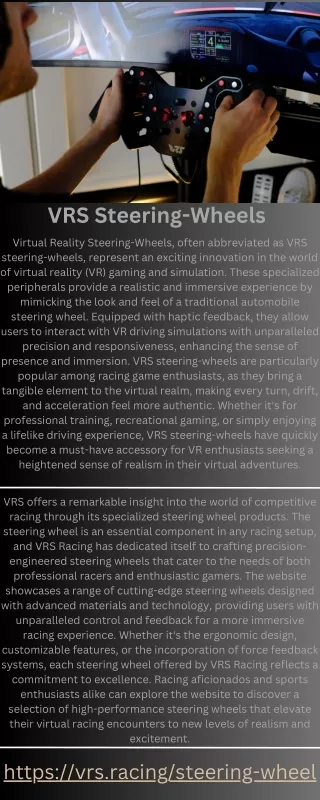 VRS steering-wheels