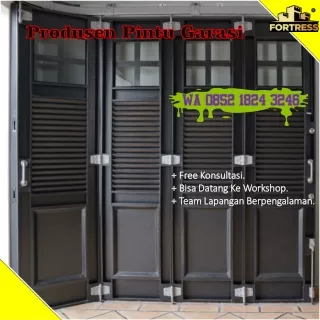 TERBAIK..!! Wa 0852 1824 3246 Supplier Pintu Carport Mobil Besi Fortress Untuk C