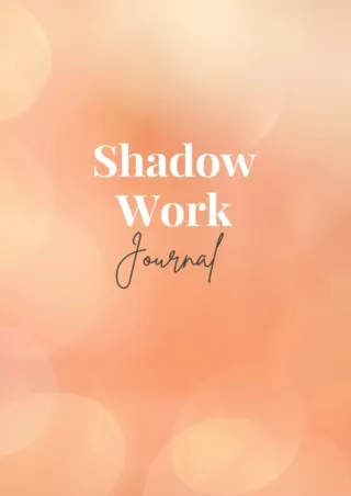 Download Book [PDF] The Shadow Work Journal: Shadow work journal and workbook with prompts for